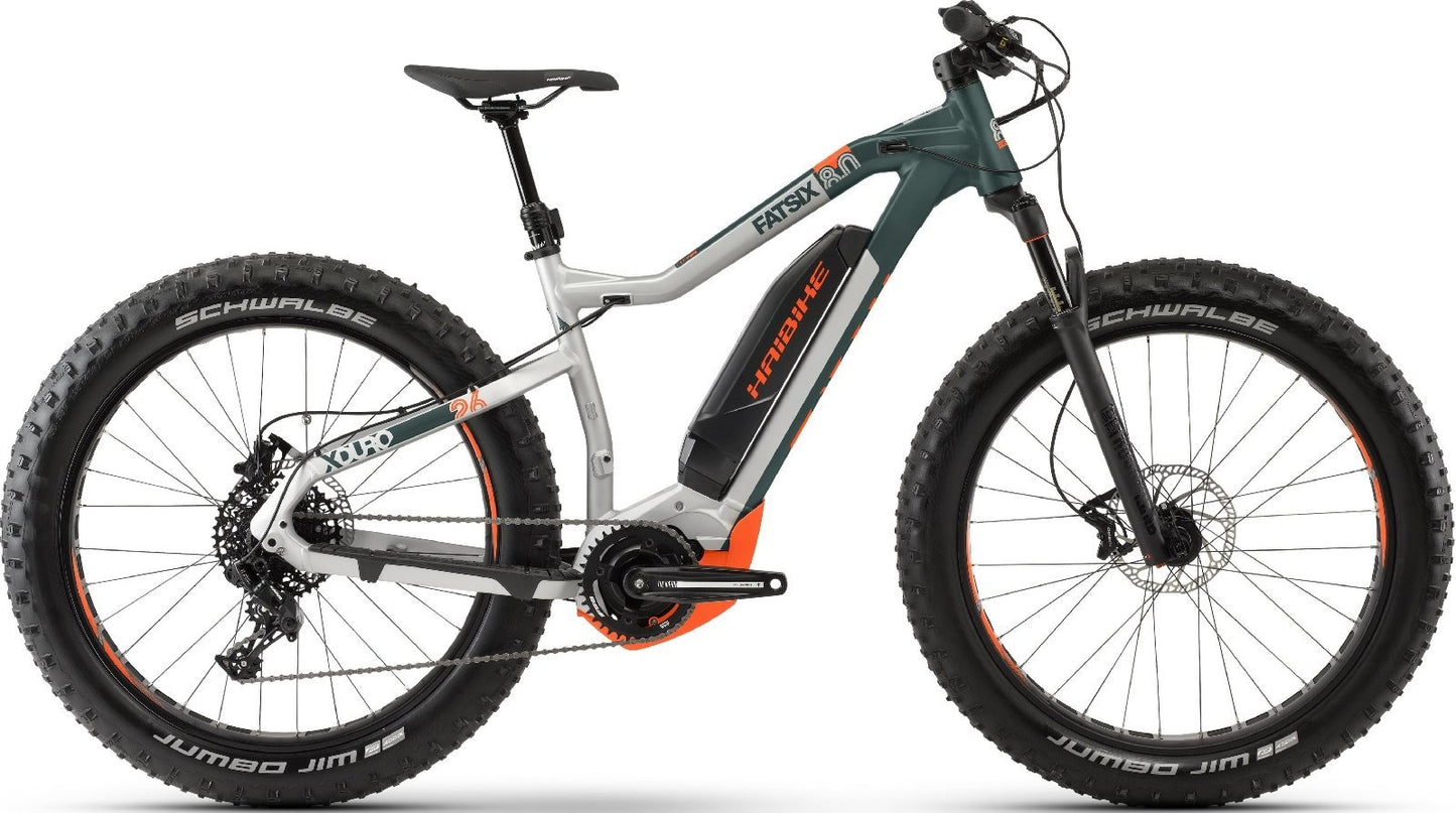 Haibike XDURO FATSIX 8.0 - 500 Wh - 2020 - 26 Zoll - Herren