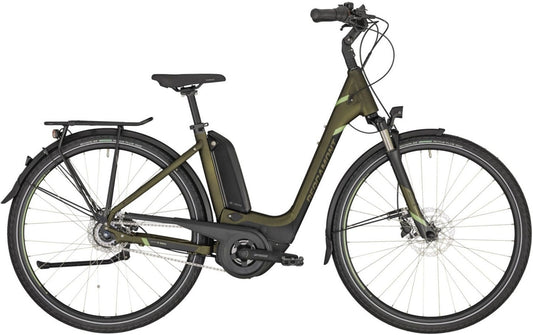 Bergamont E-Horizon N8 FH 500 Wave olive - 400 Wh - 2020 - 28 Zoll - Tiefeinsteiger