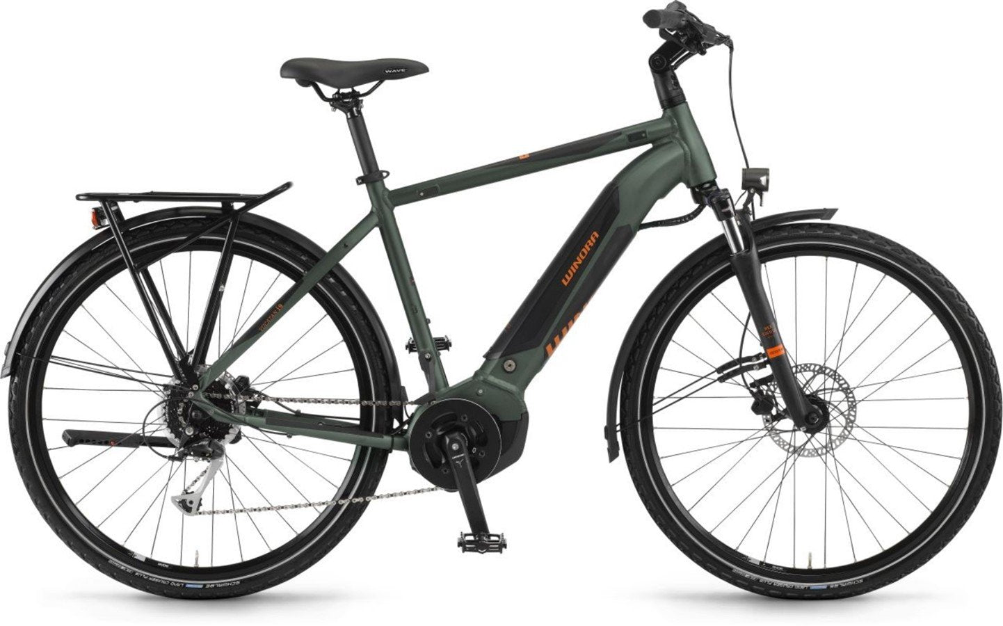 Winora Yucatan i9 - 500 Wh - 2020 - 28 Zoll - Herren