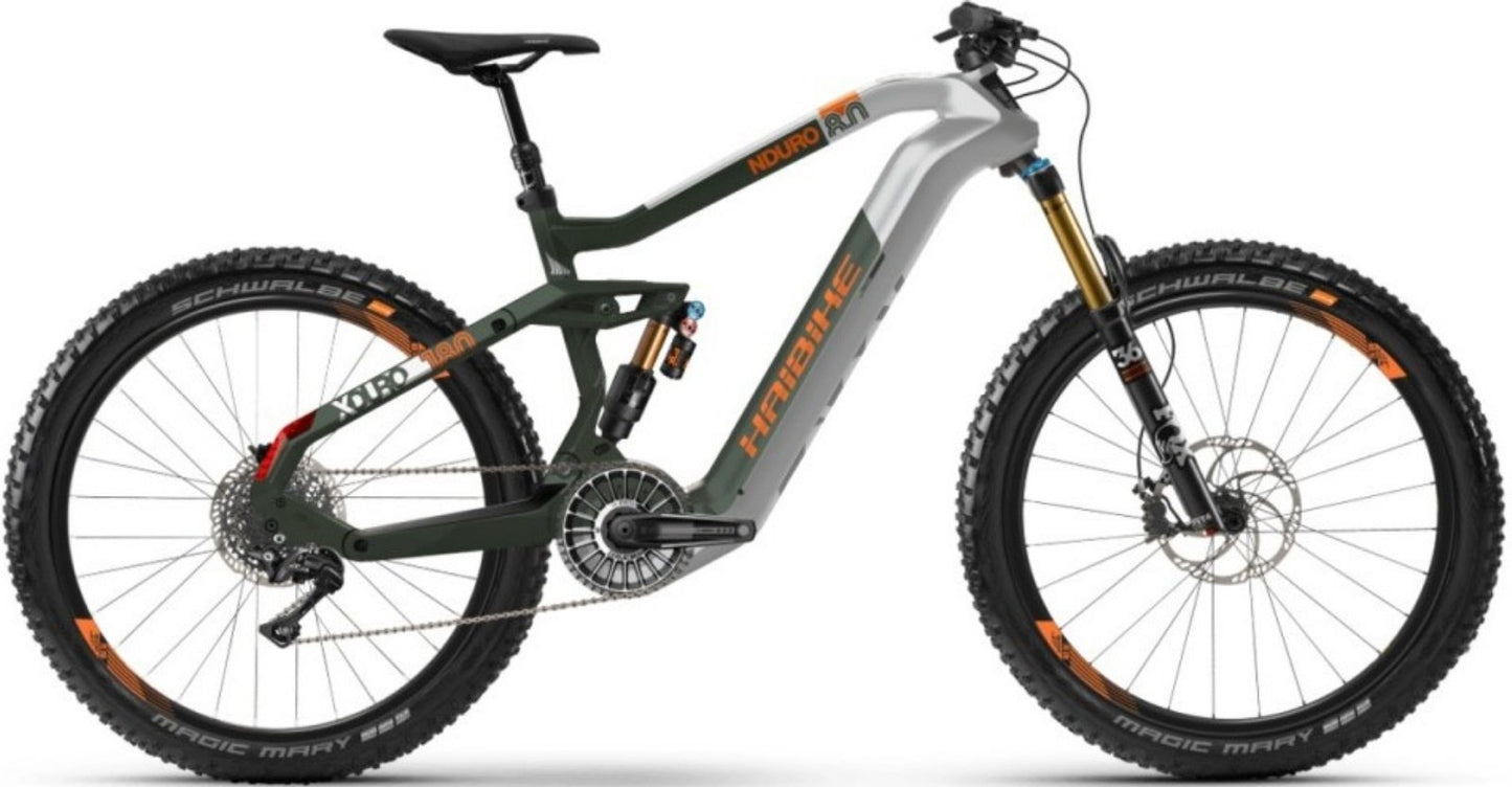 Haibike XDURO NDURO 8.0 - 630 Wh - 2021 - 27,5 Zoll - Fully