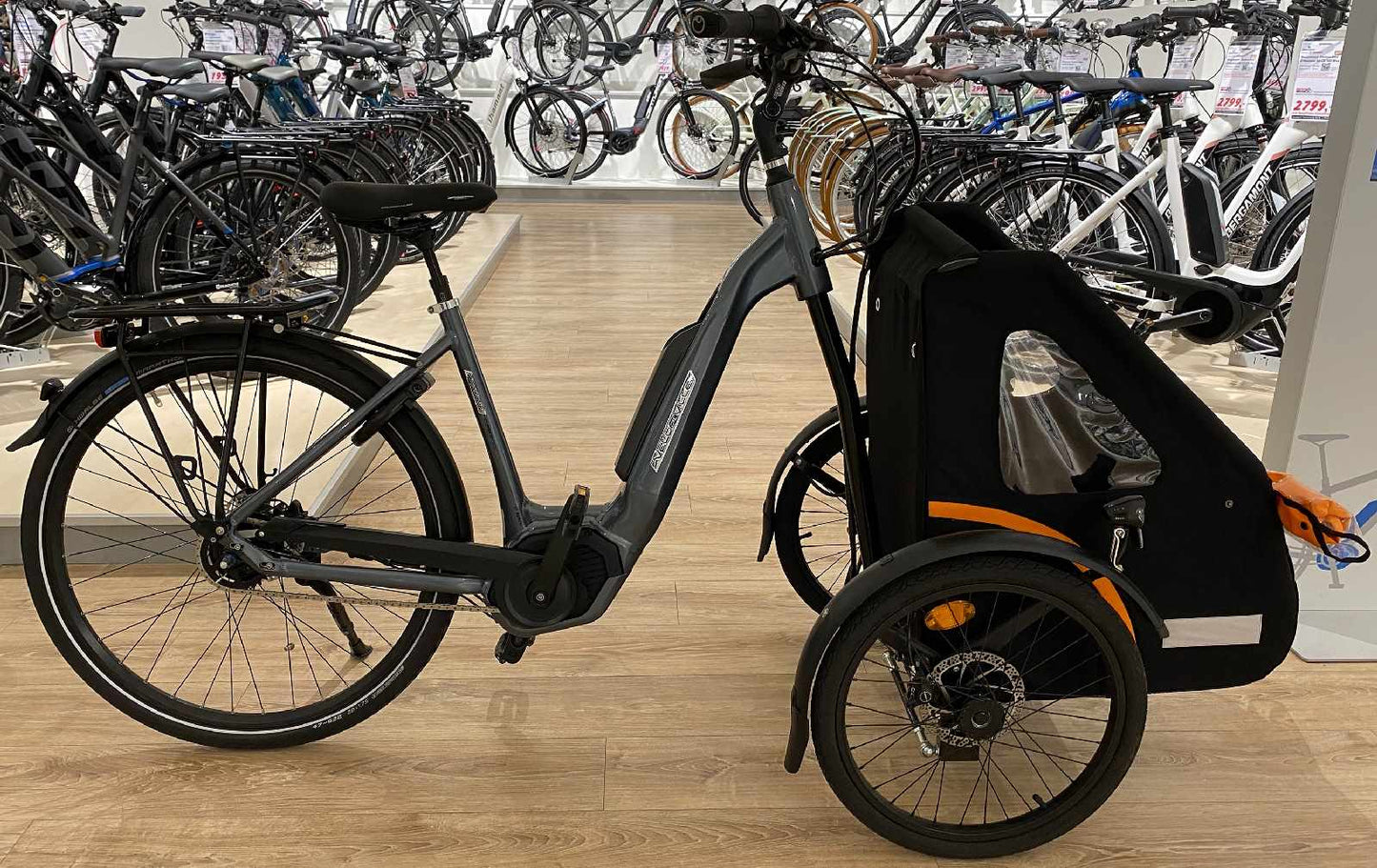 Velo de Ville CEB 800 Cargo 5G FL - 500 Wh - 2019 - 28 Zoll - Damen