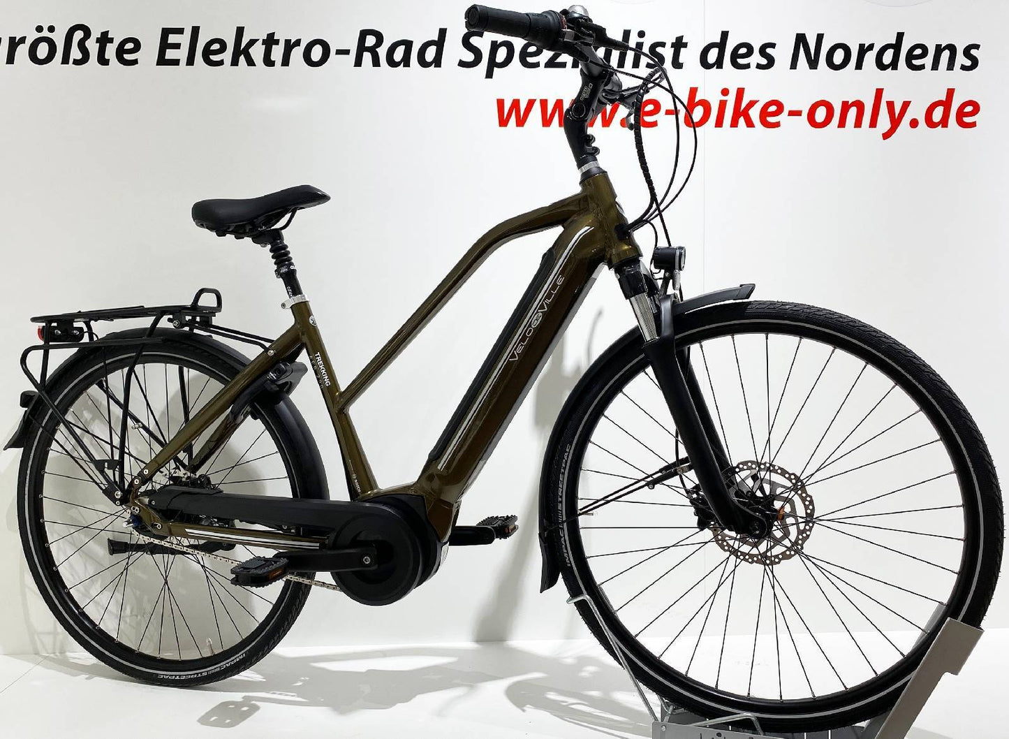 Velo de Ville AEB 290 Intube Allround 28 8G - 400 Wh - 2020 - 28 Zoll - Trapez