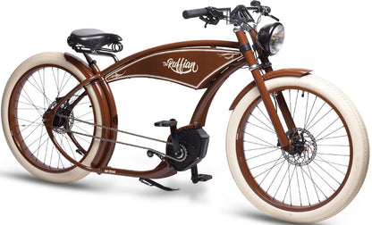 Ruff Cycles THE RUFFIAN vintage braun - 400 Wh - 2020 - 26 Zoll - Damen und Herren