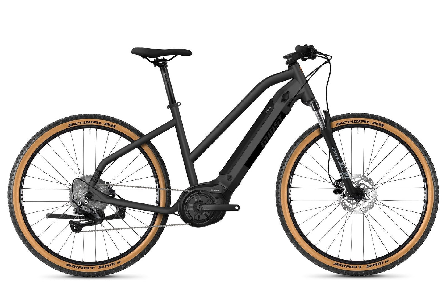 Ghost E-SQUARE Cross Essential B AL W - 400 Wh - 2021 - 27,5 Zoll - Trapez