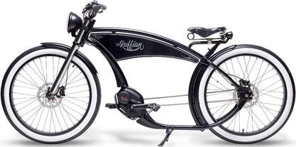 Ruff Cycles THE RUFFIAN schwarz - weißwand - 400 Wh - 2020 - 26 Zoll - Damen und Herren